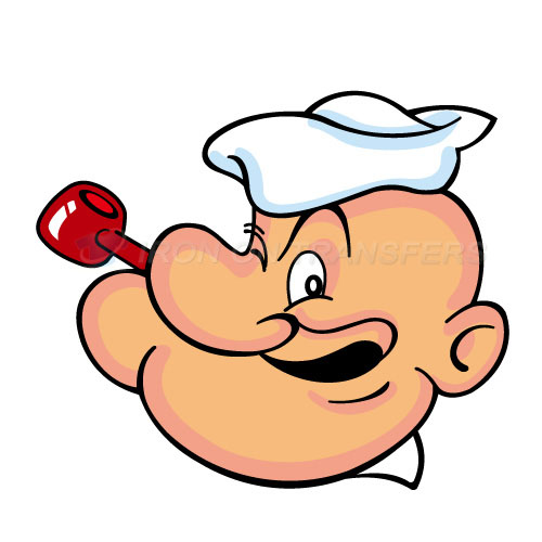 Popeye the Sailor Man Iron-on Stickers (Heat Transfers)NO.3620